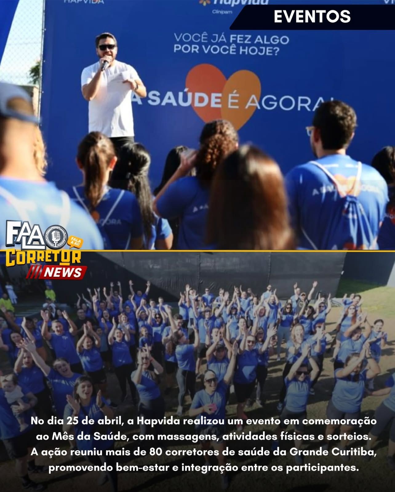 AÇÃO HAPVIDA - MÊS DA SAÚDE